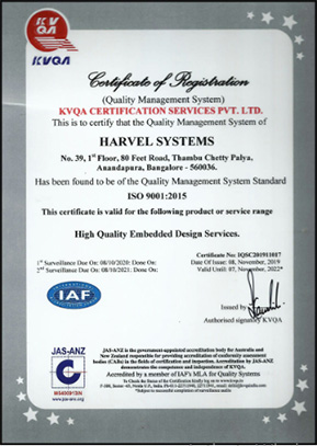 ISO Certificate